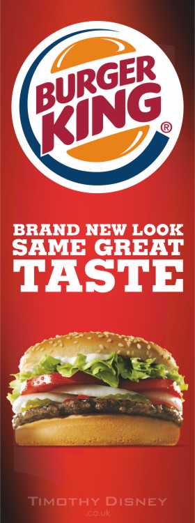 Same Great Taste Ad Banner