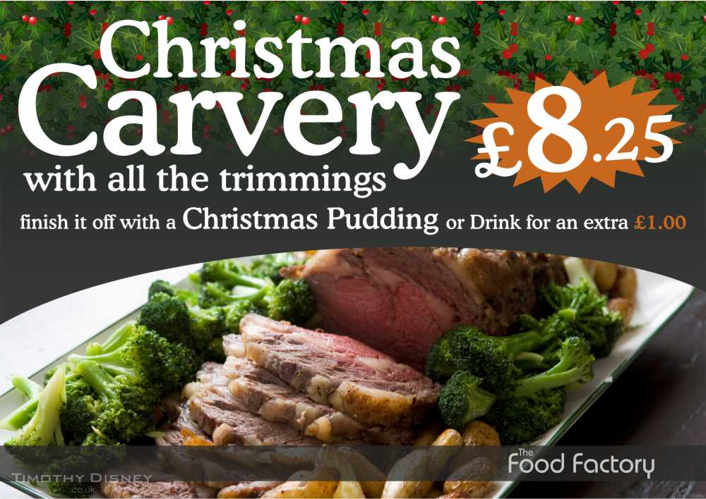 Carvery Ad Poster (Lanscape)