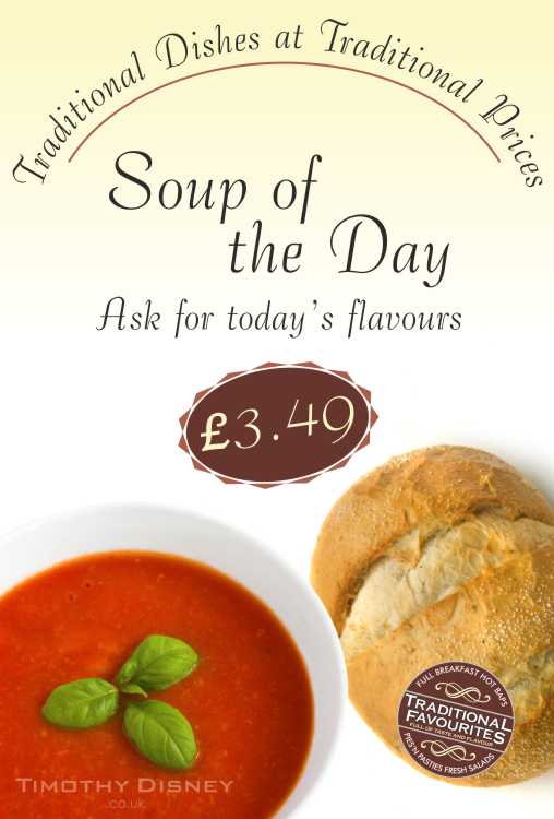 Soup of the Day Promo Poster